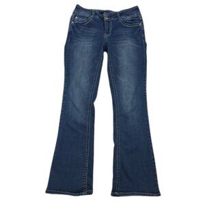 Wallflower Luscious Curvy Fit Bootcut Jeans – Y2K Low Rise – 30” Inseam